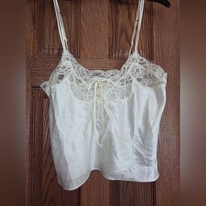 Vintage Gold Label Victoria's Secret  lace cami top Size M